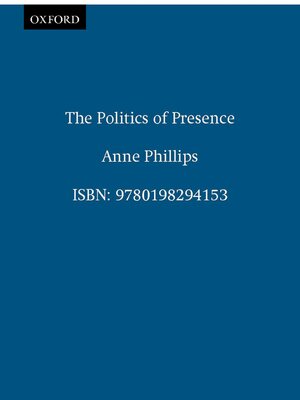 cover image of The Politics of Presence